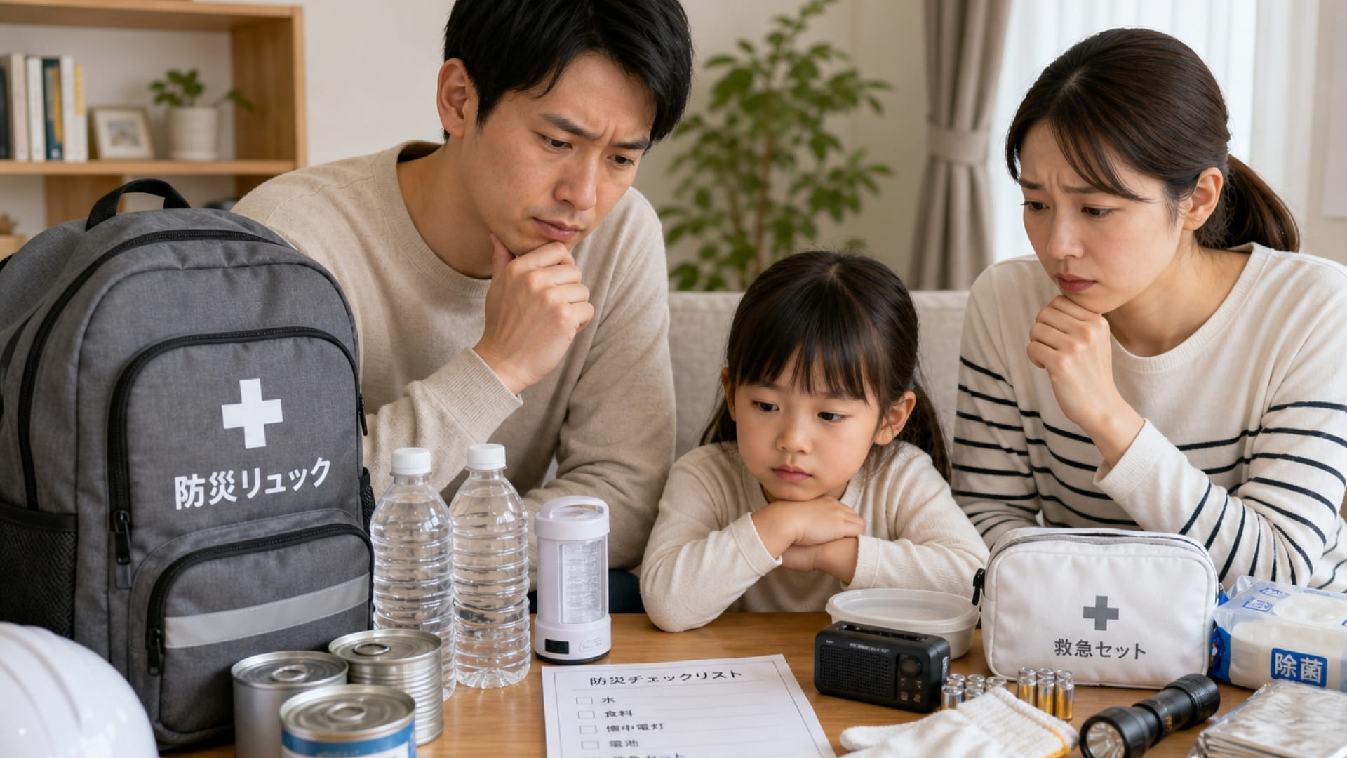 【アンケート】防災の備えとして、足りていないものは？のサムネイル