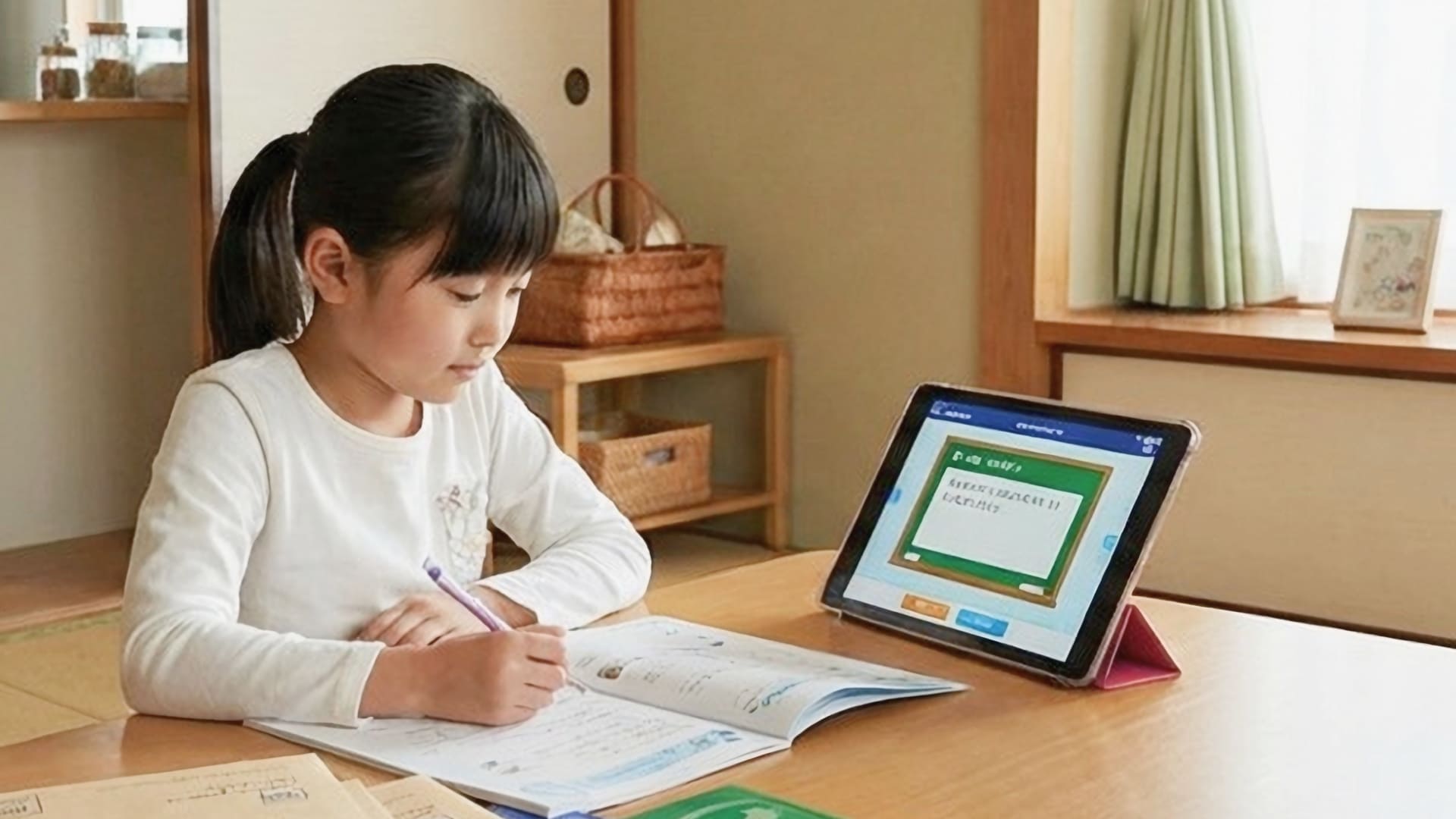 長〜い夏休み、子どもの「学習習慣や通信教育」、計画通り進んでる？のサムネイル