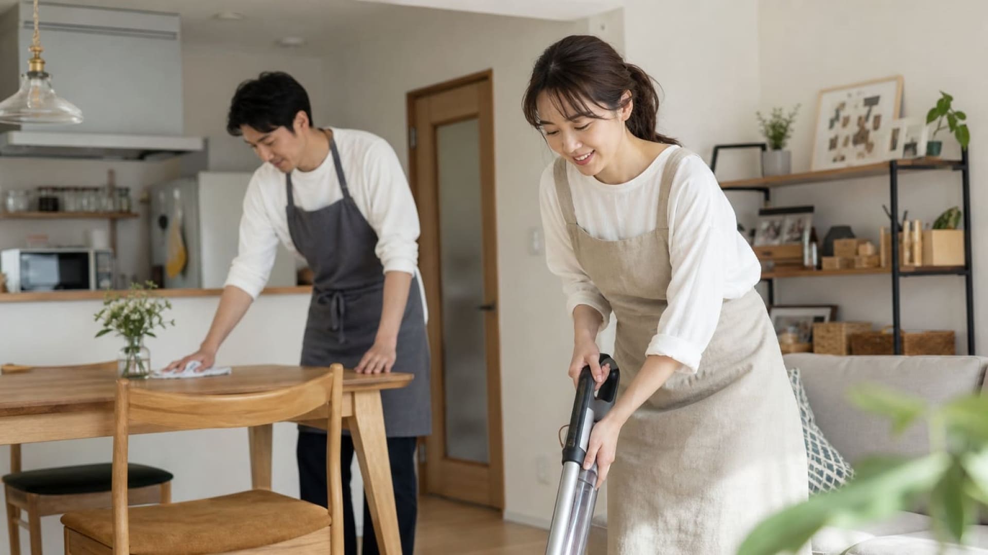 「名もなき家事」、夫婦でどちらが何割やってる？のサムネイル